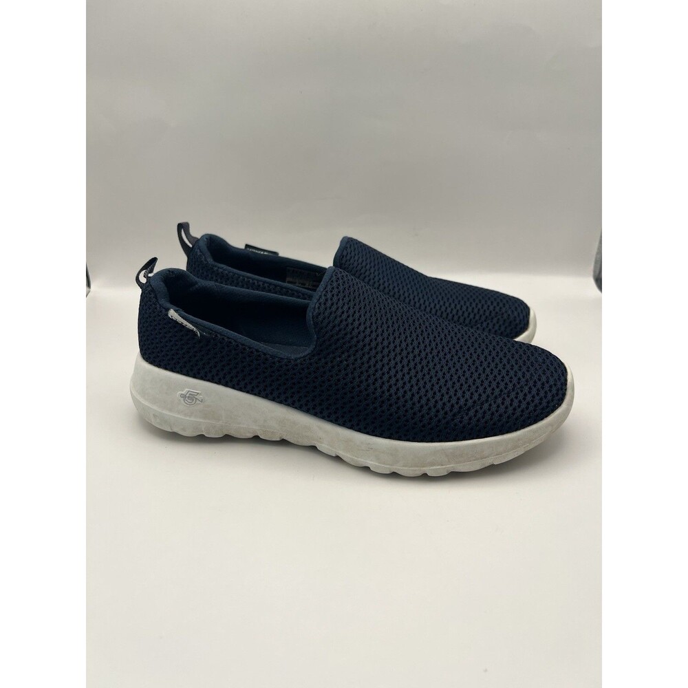 Skechers Navy Blue Slip-On Athletic Sneakers